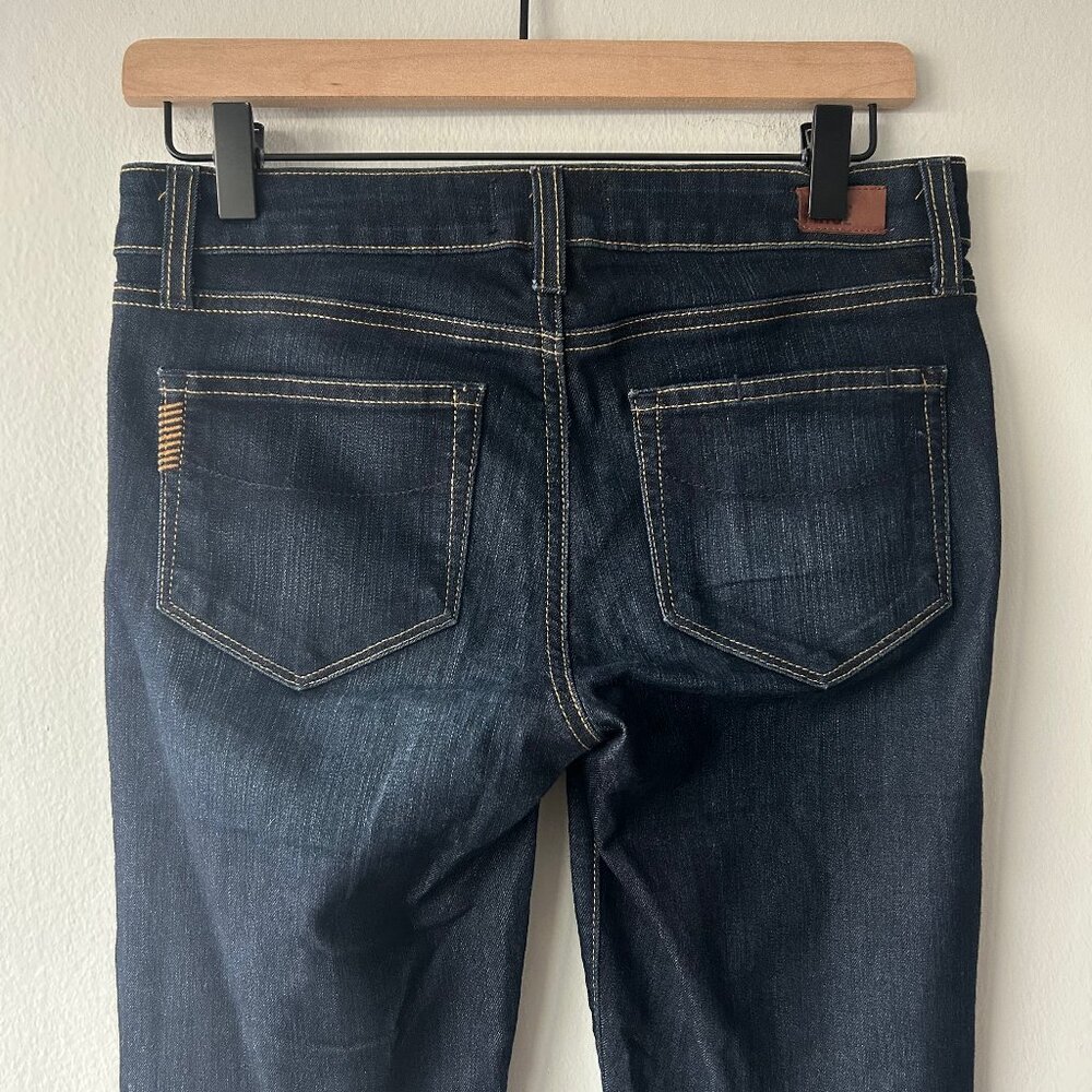 PAIGE Skyline Skinny Jeans Dark Wash Denim Women’s Size 27 - Picture 5 of 11